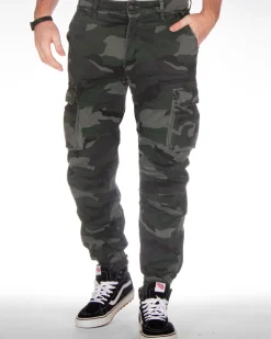 OneREDOX Sutton Thermo reisitaskuhousut - Harmaa camo Outlet