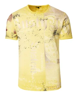Rusty Neal System t-paita - Keltainen Online
