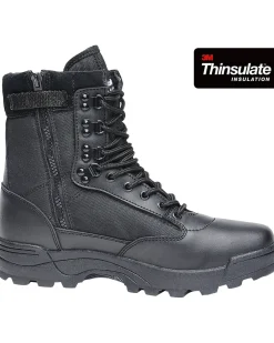 Brandit Tactical 9 eylet zipper maiharit - Musta Clearance