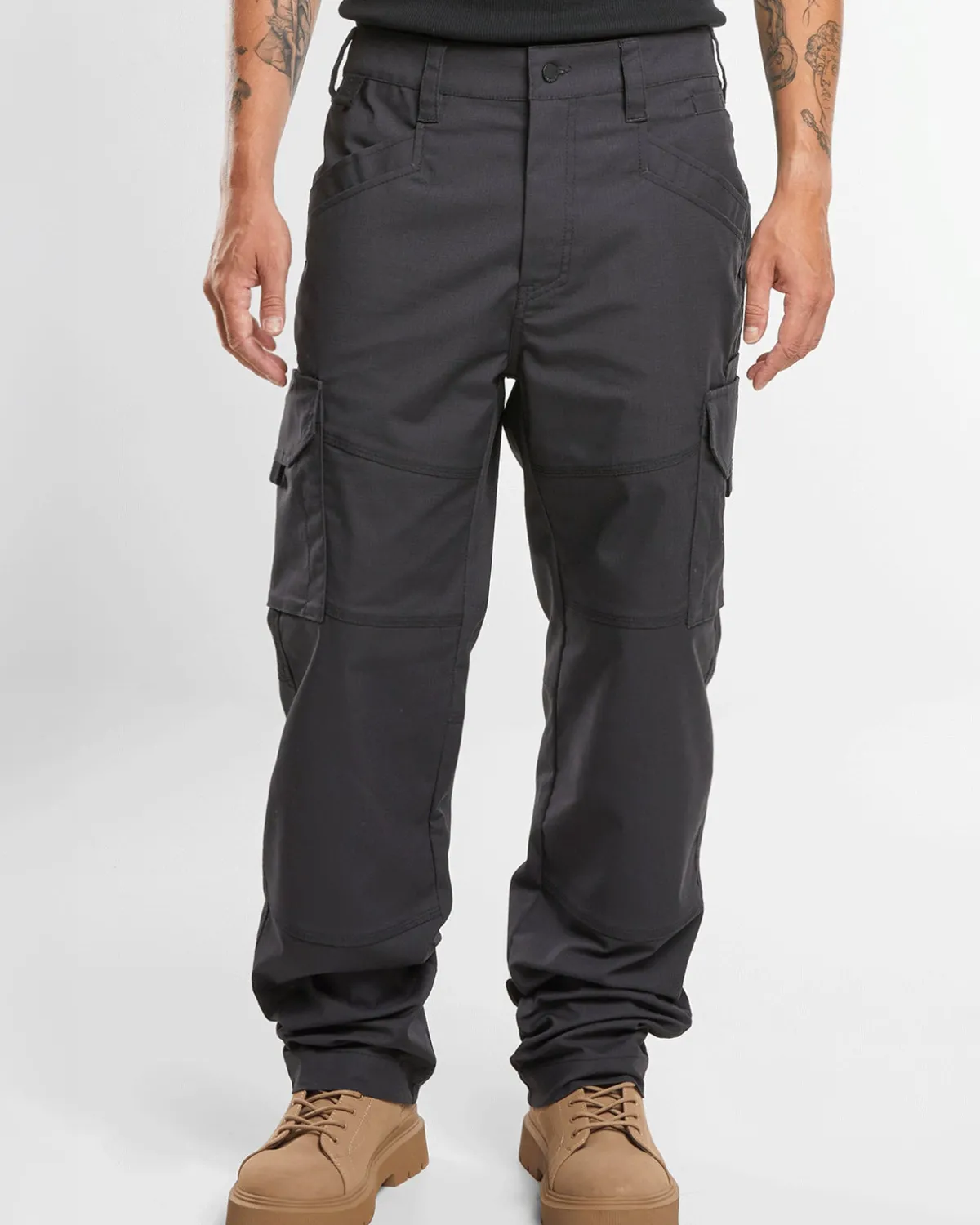Brandit Tactical Ripstop reisitaskuhousut - Musta Hot