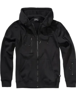 Brandit Tactical Vetoketjuhuppari - Musta Outlet