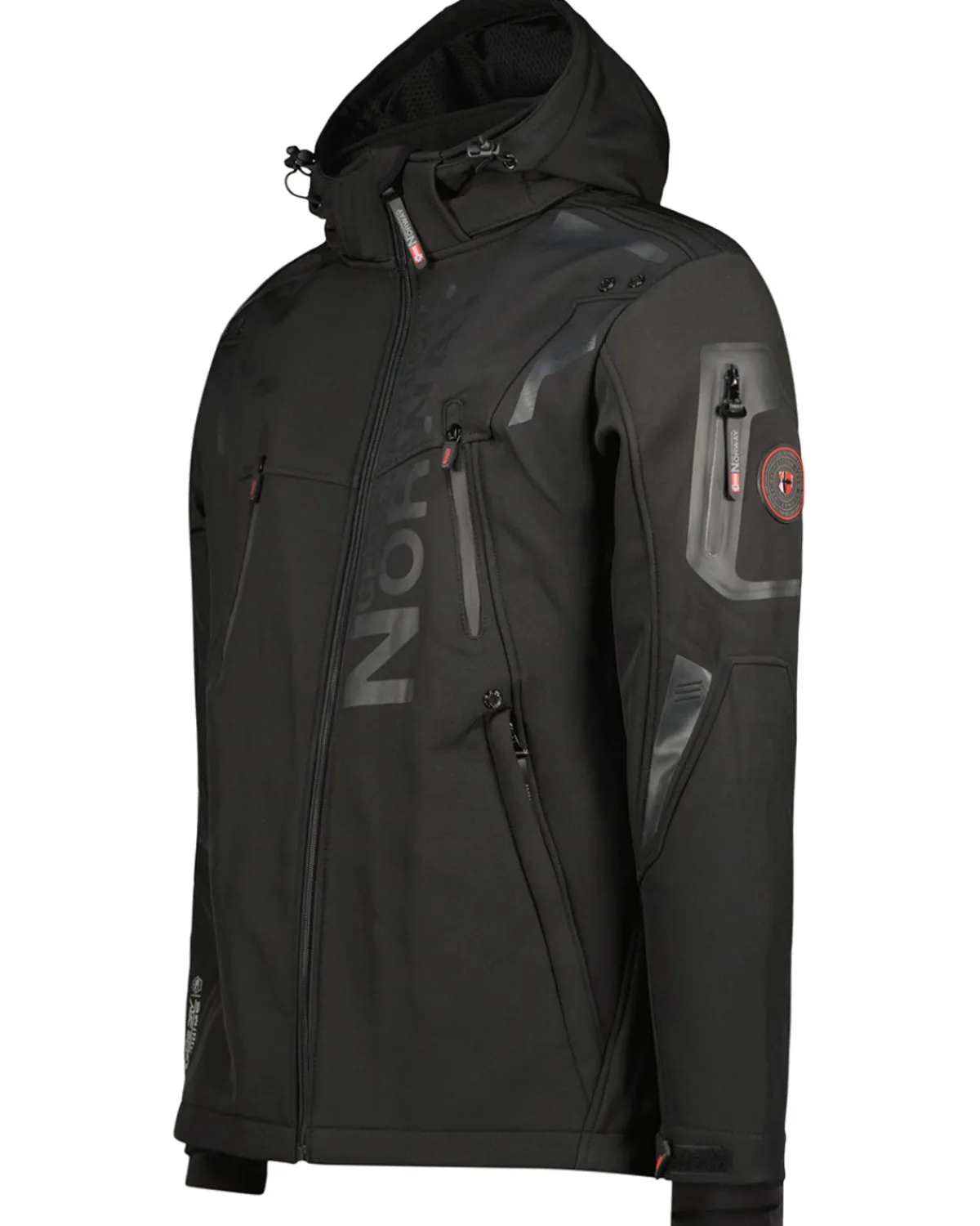 Geographical Norway Talentueux softshelltakki - Musta Clearance