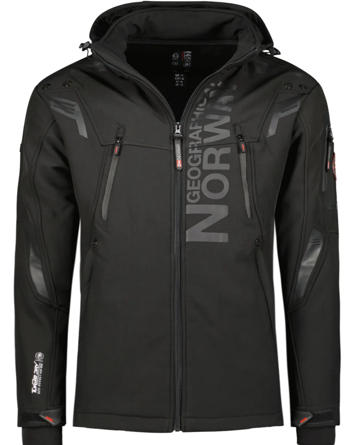Geographical Norway Talentueux softshelltakki - Musta Clearance
