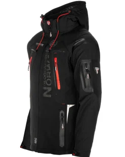 Geographical Norway Tambour-taco softshelltakki - Musta Best