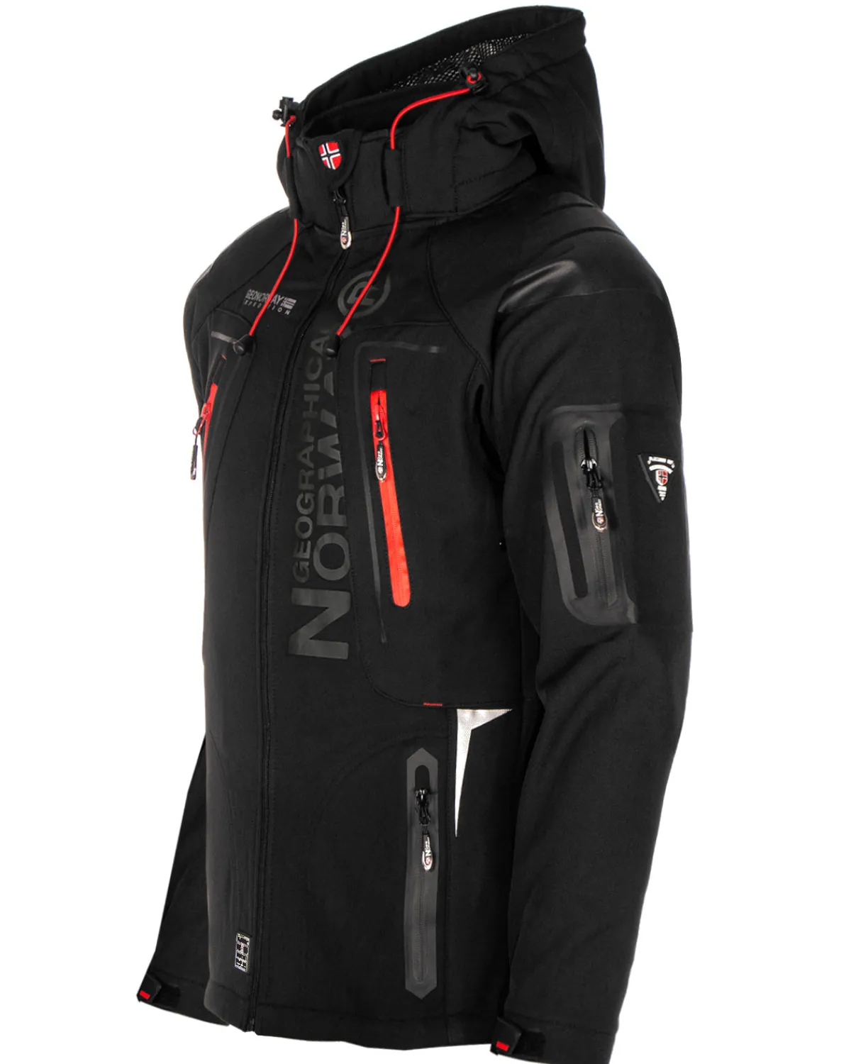 Geographical Norway Tambour-taco softshelltakki - Musta Best
