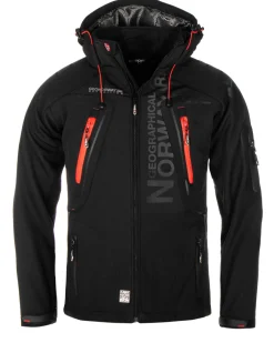 Geographical Norway Tambour-taco softshelltakki - Musta Best