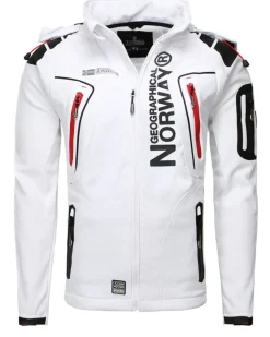 Geographical Norway Tambour-Taco softshelltakki - Valkoinen