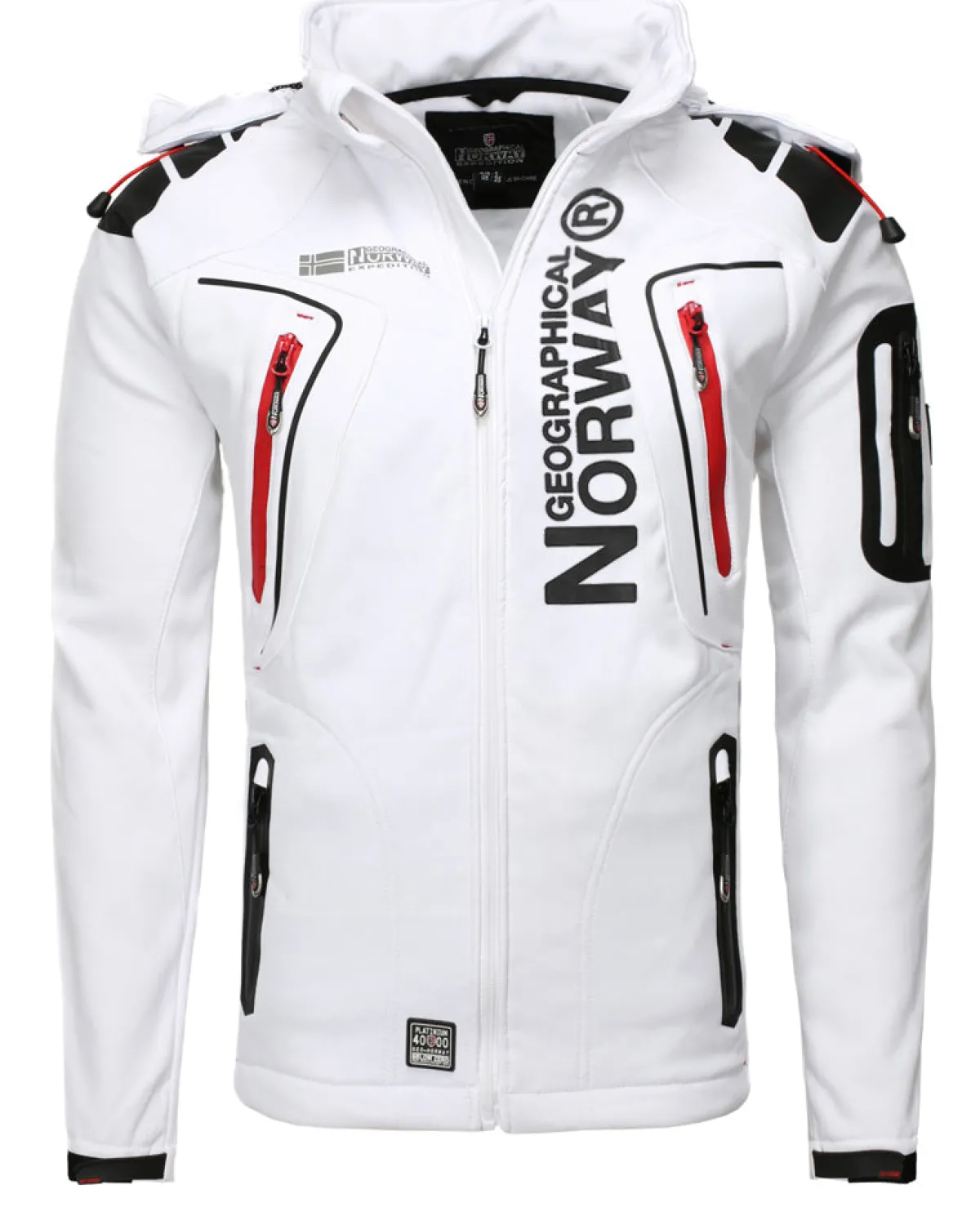 Geographical Norway Tambour-Taco softshelltakki - Valkoinen