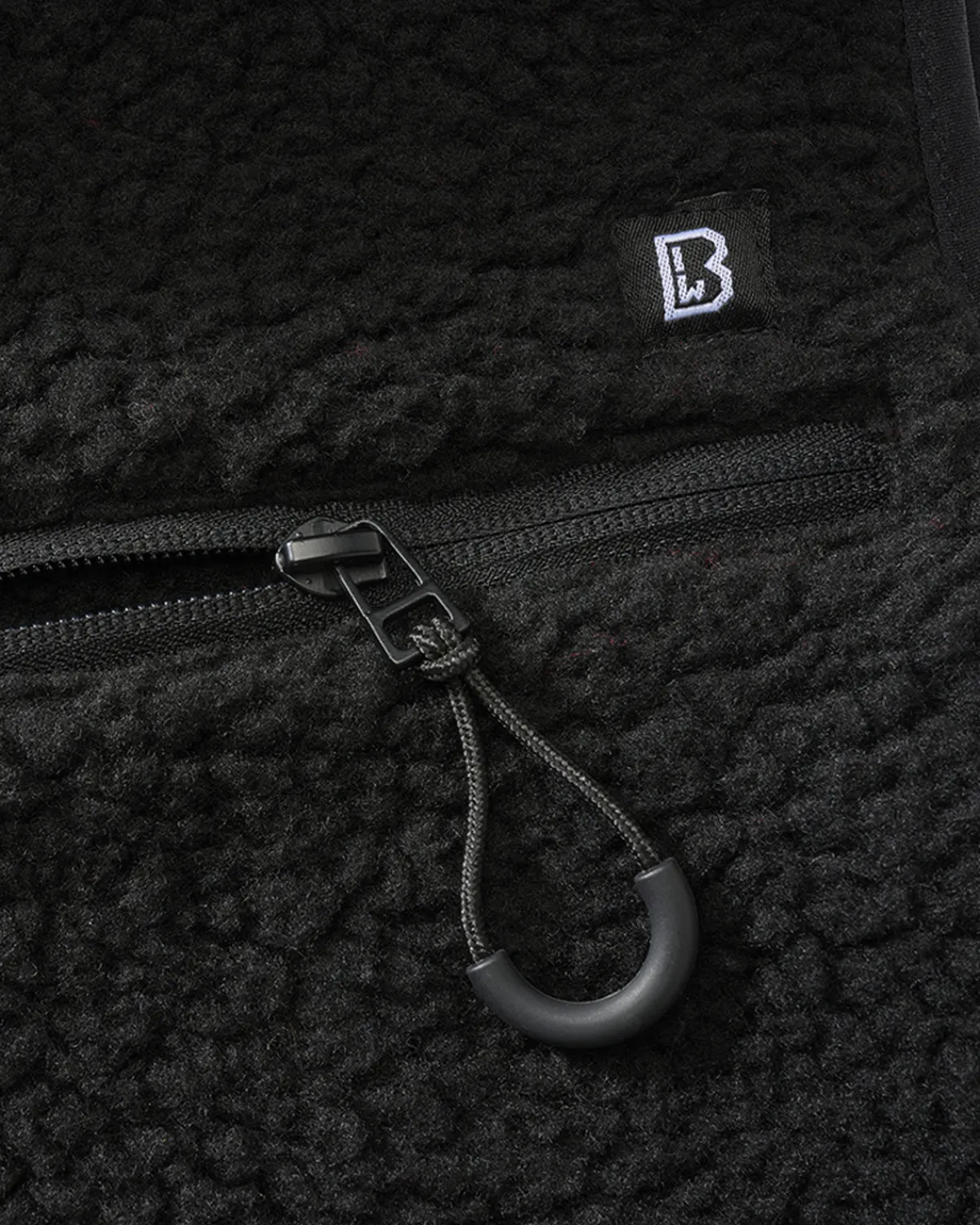 Brandit Teddyfleece liivi - Musta Sale