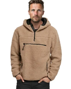 Brandit Teddyfleece Worker huppari - Kameli Hot