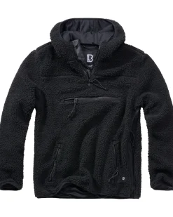 Brandit Teddyfleece Worker huppari - Musta Best