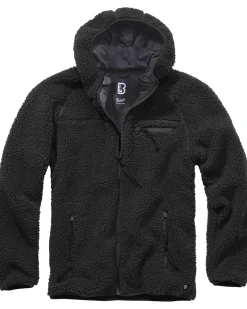 Brandit Teddyfleece Worker takki - Musta Discount