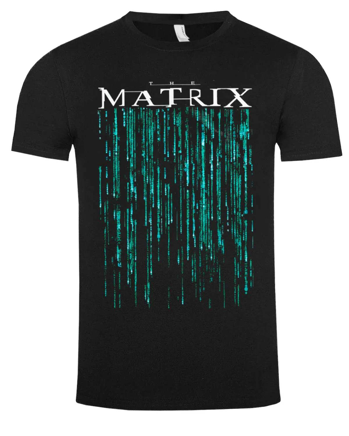 Print Shirt The Matrix logo t-paita - Musta Sale