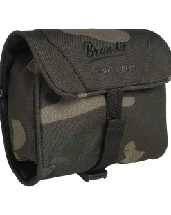 Brandit Toilettilaukku Medium - Tumma camo Dark camo New