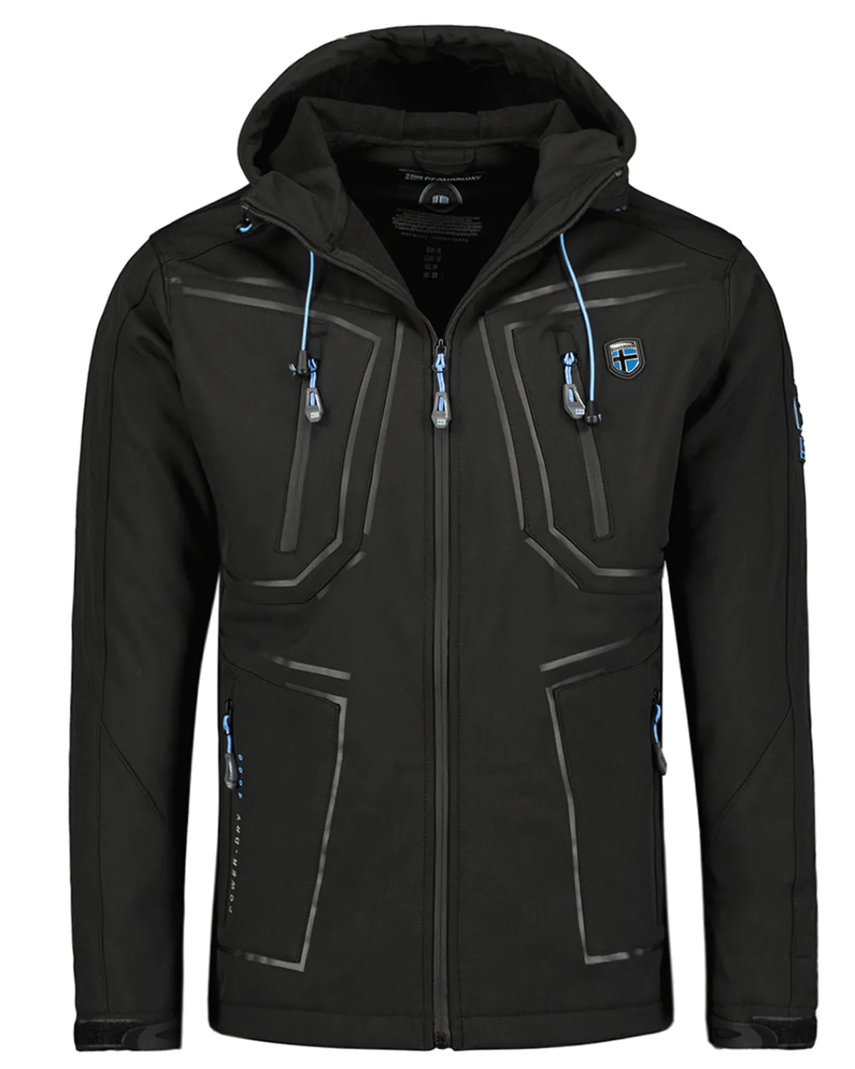 Geographical Norway Topere softshelltakki - Musta Outlet