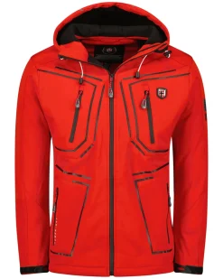 Geographical Norway Topere softshelltakki - Punainen Discount