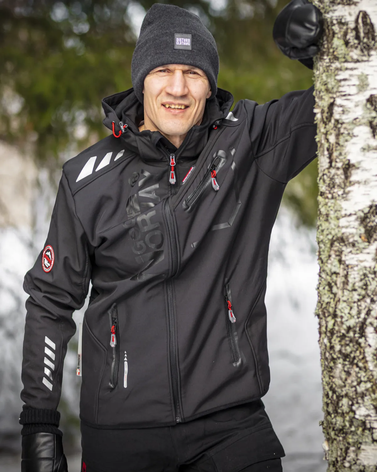 Urban Classics Urban Puffer talvikintaat - Musta New