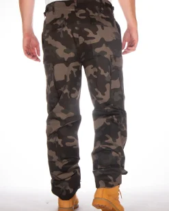 Brandit US Ranger reisitaskuhousut - Tumma Camo Best