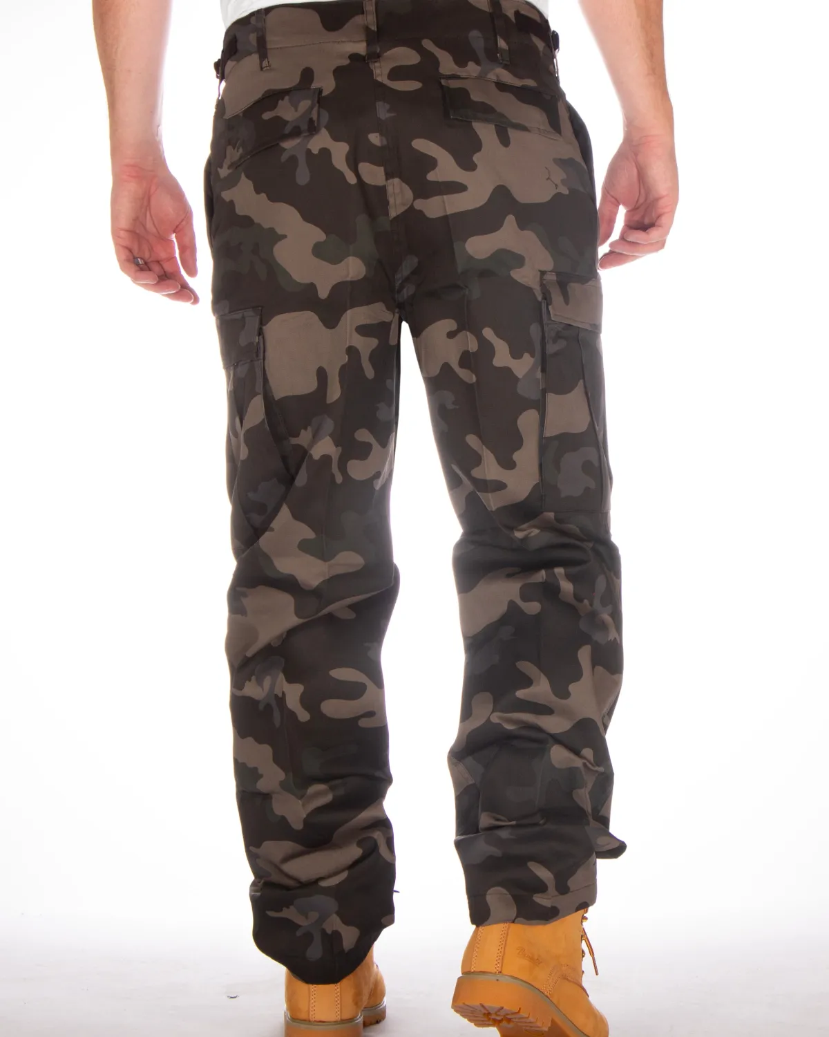 Brandit US Ranger reisitaskuhousut - Tumma Camo Best