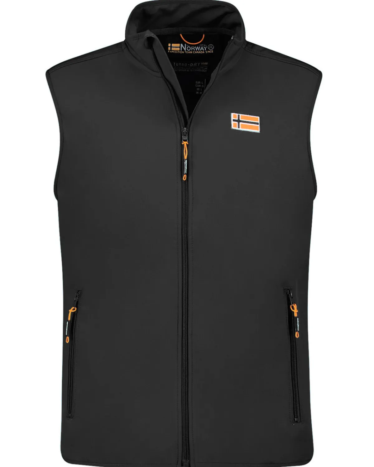 Geographical Norway Vesk softshell-liivi - Musta Discount