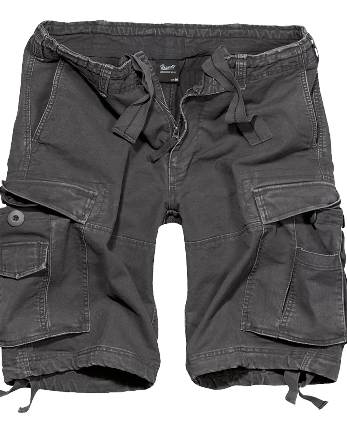 Brandit Vintage reisitaskushortsit - Tumman Harmaa Discount