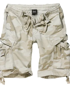 Brandit Vintage reisitaskushortsit - Vaalea Camo