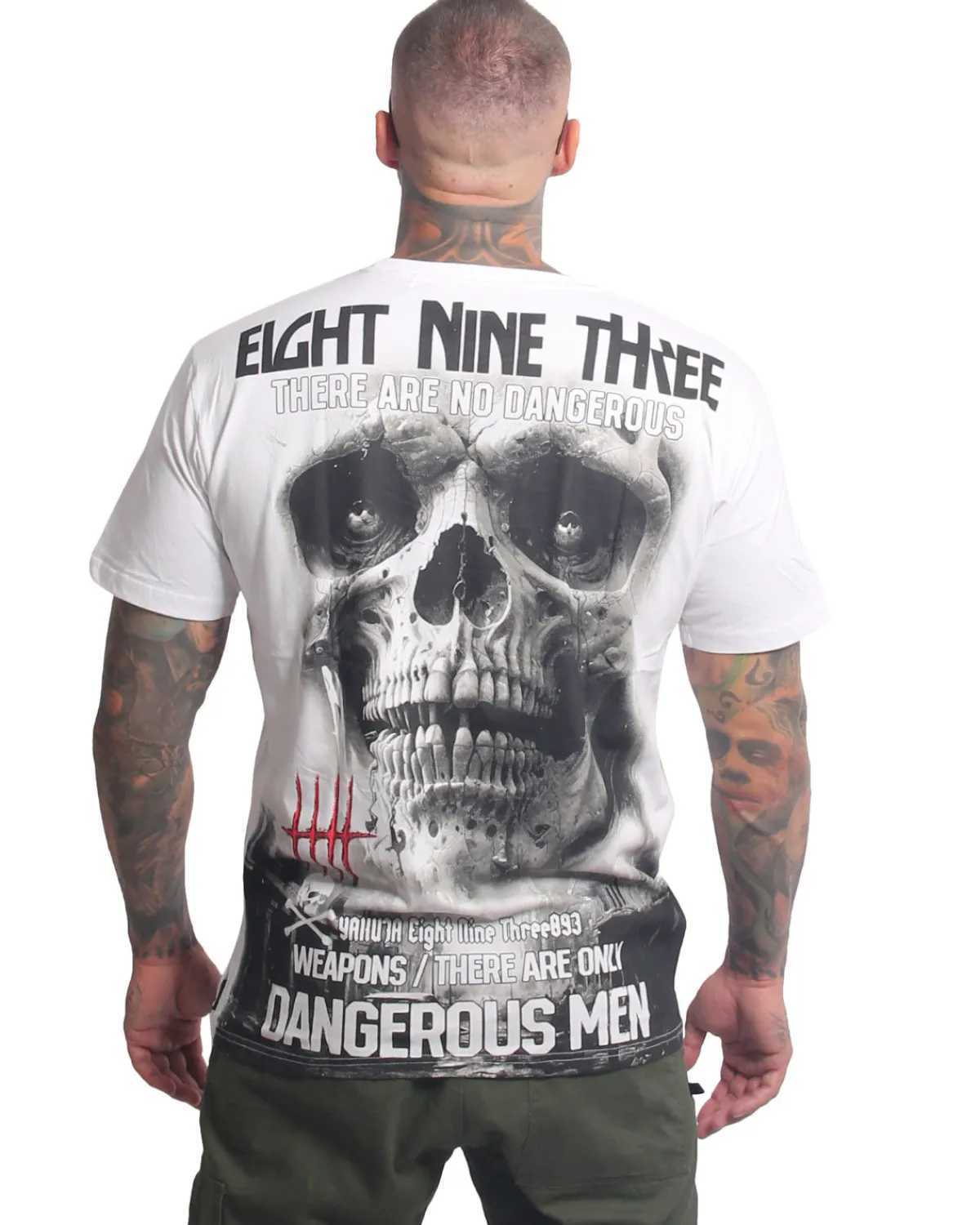 Yakuza Ink Weapons t-paita - Valkoinen Best