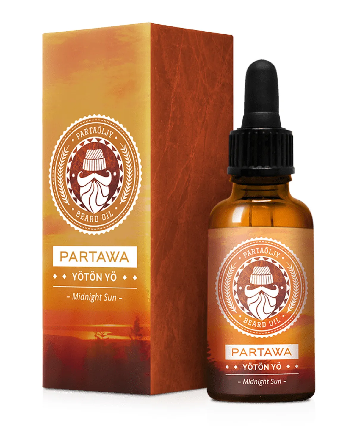 Partawa Yötön yö partaöljy - 30ml Hot
