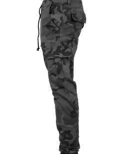 Urban Classics Zane reisitaskuhousut - Harmaa camo New