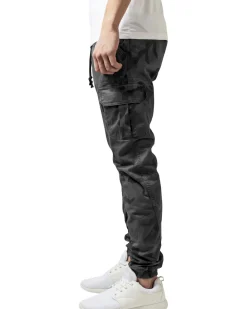 Urban Classics Zane reisitaskuhousut - Harmaa camo New
