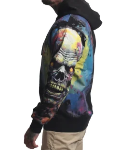 Yakuza Ink Zombie huppari - Musta Online