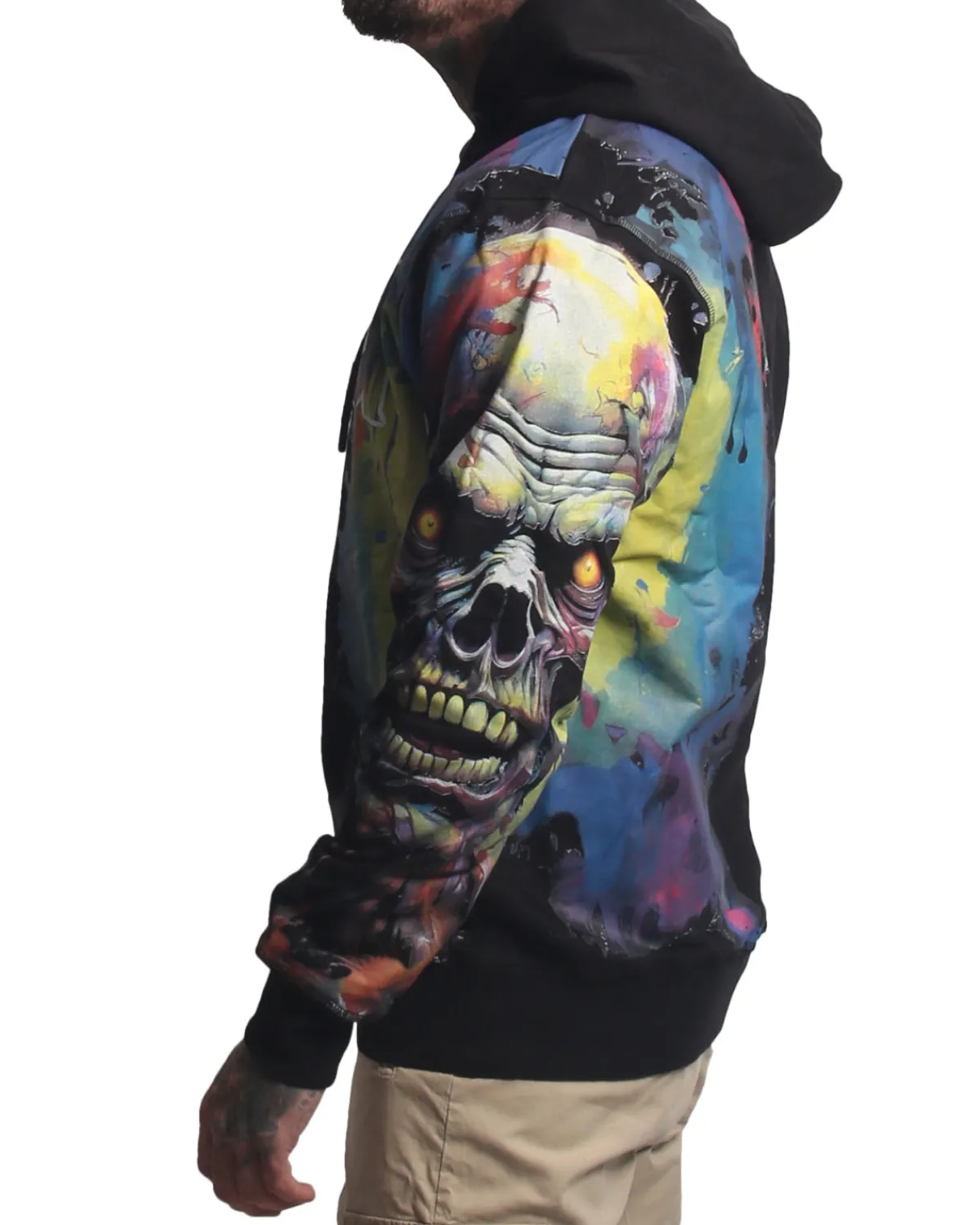 Yakuza Ink Zombie huppari - Musta Online
